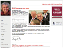 Tablet Screenshot of manfred-geis.de